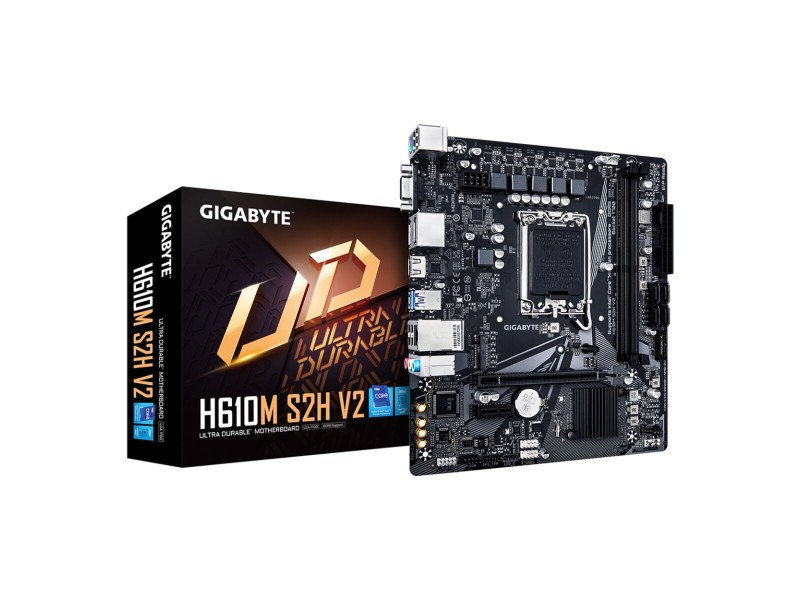 Дънна платка Gigabyte H610M S2H V2 INTEL H610 EXPRESS LGA 1700 NaN –  BB Дънни платки