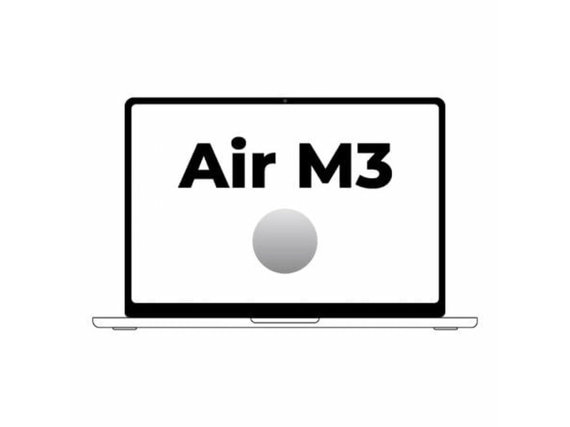 Лаптоп Apple MXD23Y/A Испанска Qwerty 15,3 M3 16 GB RAM 512 GB SSD Лаптоп Apple MXD23Y/A Испанска Qwerty 15,3 M3 16 GB RAM 512 GB SSD NaN – BB Лаптопи
