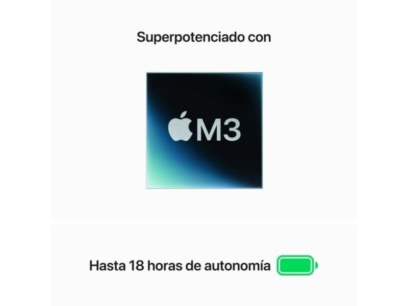 Лаптоп Apple MXD23Y/A Испанска Qwerty 15,3 M3 16 GB RAM 512 GB SSD Лаптоп Apple MXD23Y/A Испанска Qwerty 15,3 M3 16 GB RAM 512 GB SSD NaN – BB Лаптопи