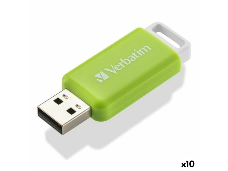 USB стик Verbatim V DATABAR Черен 32 GB (10 броя) NaN –  BB USB стикове