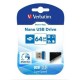 USB стик Verbatim NANO STORENSTAY Син Черен 64 GB (10 броя) NaN –  BB USB стикове