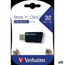 USB стик Verbatim STORE´N´CLICK Черен 32 GB (10 броя)