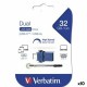 USB стик Verbatim GO SPEED DUAL Син 32 GB (10 броя) NaN –  BB USB стикове