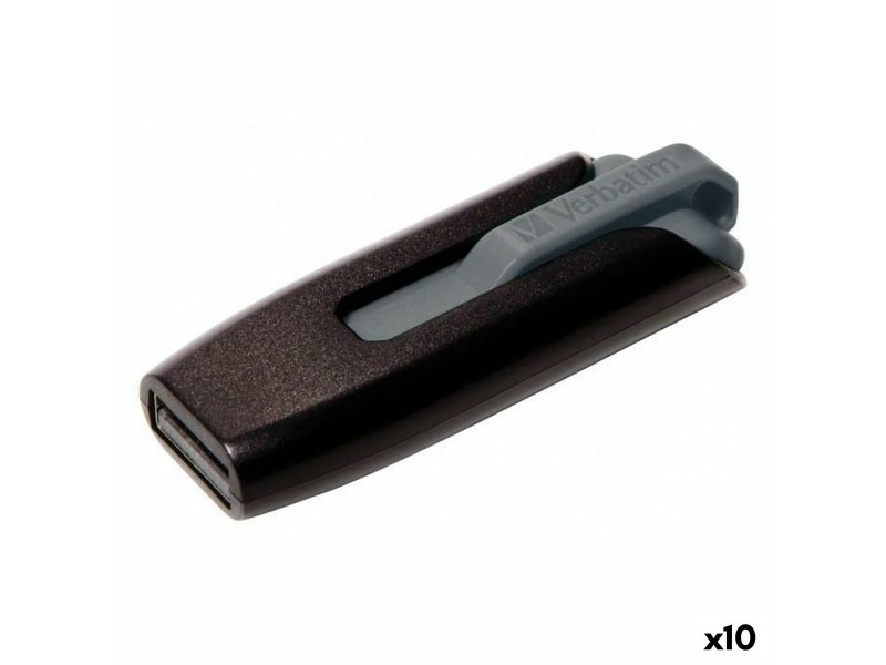 USB стик Verbatim V3 STORE ´N´GO Черен 32 GB (10 броя) NaN –  BB USB стикове