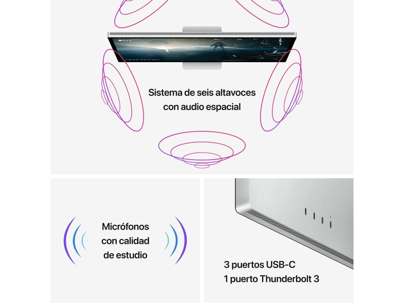 Gaming монитор Apple MYJJ3YP/A 5K Ultra HD 27 NaN –  BB Монитори