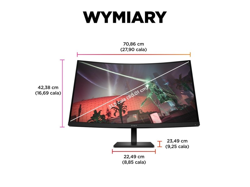Gaming монитор HP 780K6E9#ABB Quad HD 32 NaN –  BB Монитори