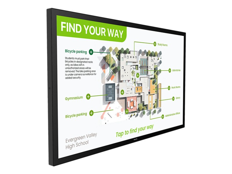 Монитор Videowall Philips 55BDL3751T/00 4K Ultra HD 54,5 NaN –  BB Монитори за видеостена