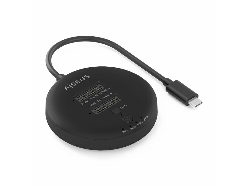 Основа за Зареждане Aisens ASDS-2M2N05-BK Черен NaN –  BB Кутии