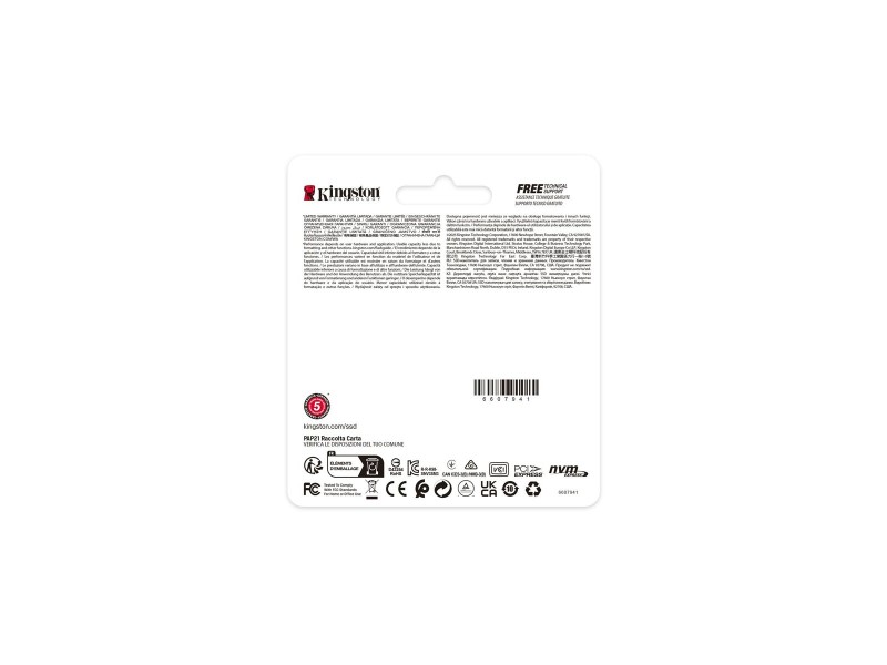 Твърд диск Kingston SNV3SM3/500G 500 GB SSD NaN –  BB Твърди солидни твърди дискове