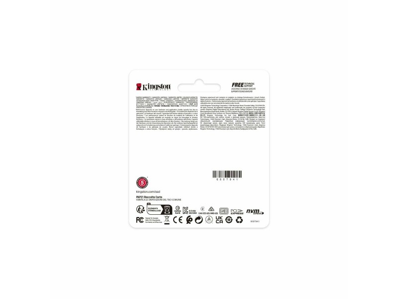 Твърд диск Kingston SNV3SM3/500G 500 GB SSD NaN –  BB Твърди солидни твърди дискове