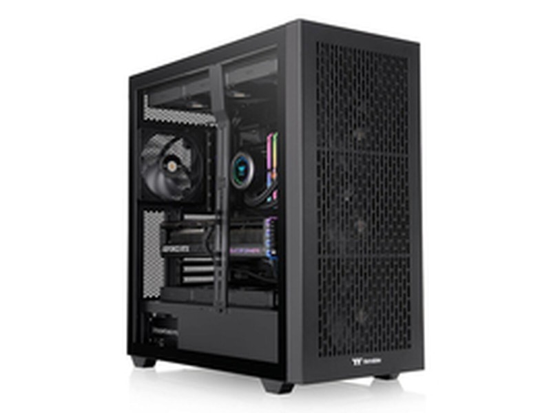ATX полу-висока кутия THERMALTAKE CA-11D-00F1WN-00 Черен NaN –  BB Калъфи за настолни компютри