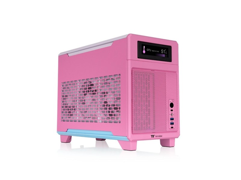 ATX полу-висока кутия THERMALTAKE CA-11A-00SANN-00 Розов NaN –  BB Калъфи за настолни компютри
