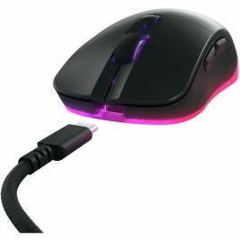 Мишка Cherry Черен 12000 dpi