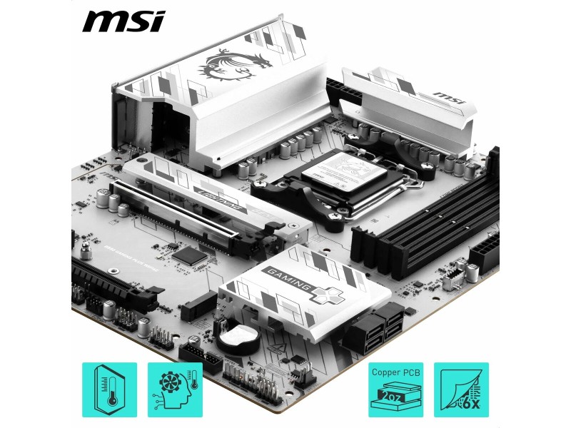 Дънна платка MSI 911-7E80-001 AMD B850 AMD AM5 NaN –  BB Дънни платки