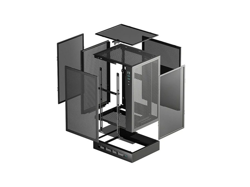 ATX полу-висока кутия DEEPCOOL R-CH170-BKNPIOD-G-1 Черен NaN –  BB Калъфи за настолни компютри