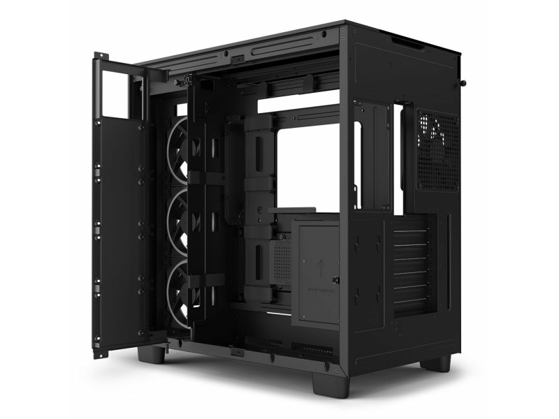 ATX полу-висока кутия NZXT H9 Elite Черен NaN –  BB Калъфи за настолни компютри