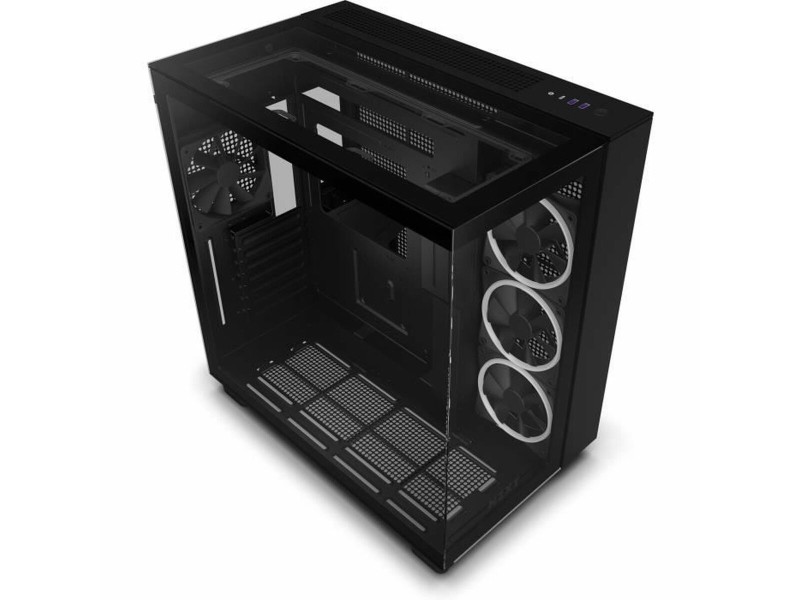 ATX полу-висока кутия NZXT H9 Elite Черен NaN –  BB Калъфи за настолни компютри