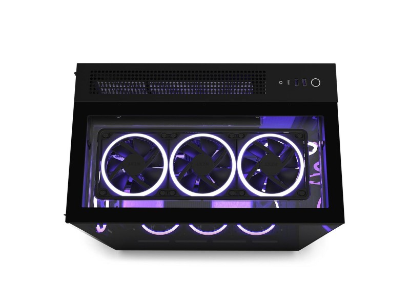 ATX полу-висока кутия NZXT H9 Elite Черен NaN –  BB Калъфи за настолни компютри