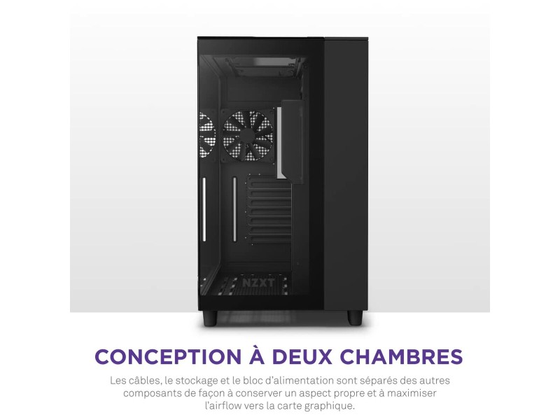 ATX полу-висока кутия NZXT H9 Elite Черен NaN –  BB Калъфи за настолни компютри
