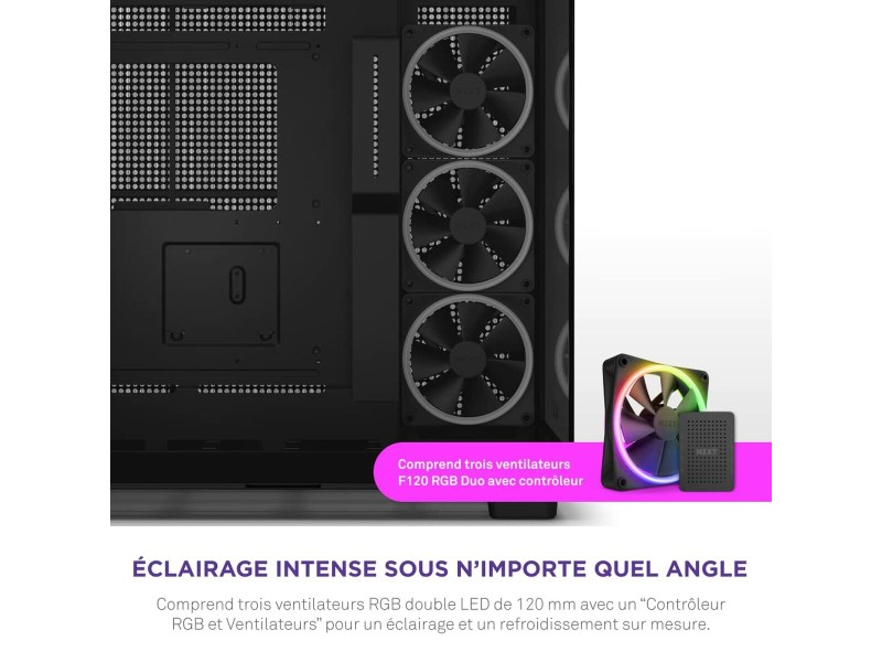 ATX полу-висока кутия NZXT H9 Elite Черен NaN –  BB Калъфи за настолни компютри