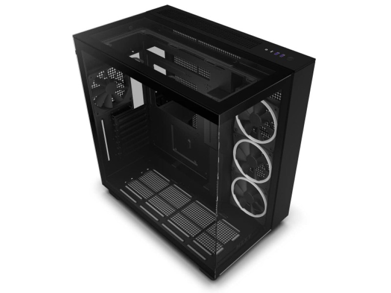 ATX полу-висока кутия NZXT H9 Elite Черен NaN –  BB Калъфи за настолни компютри