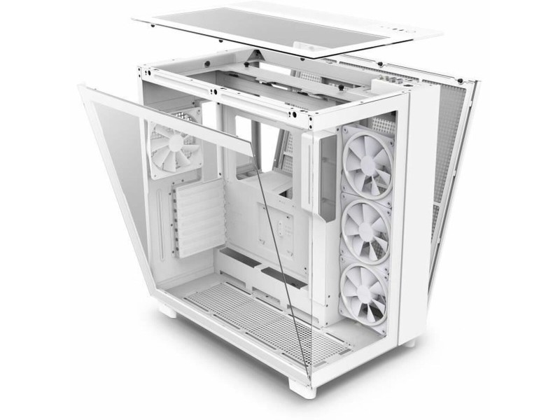 ATX полу-висока кутия NZXT CM-H91EW-01 Бял NaN –  BB Калъфи за настолни компютри