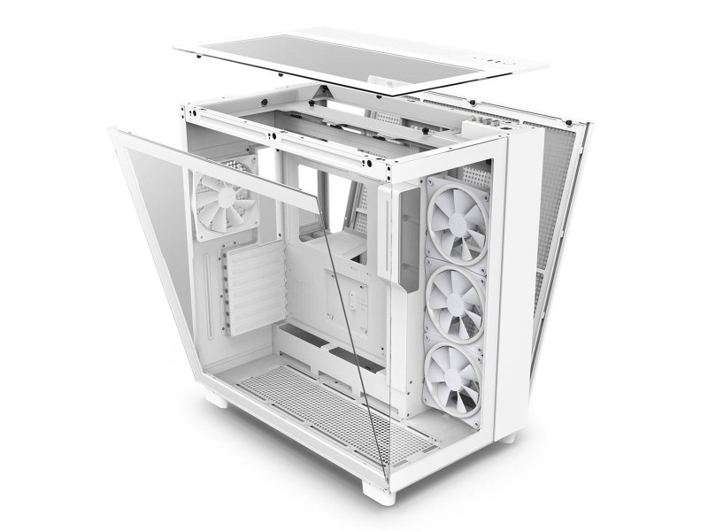 ATX полу-висока кутия NZXT CM-H91EW-01 Бял NaN –  BB Калъфи за настолни компютри