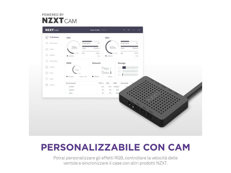 ATX полу-висока кутия NZXT CM-H91EW-01 Бял NaN –  BB Калъфи за настолни компютри