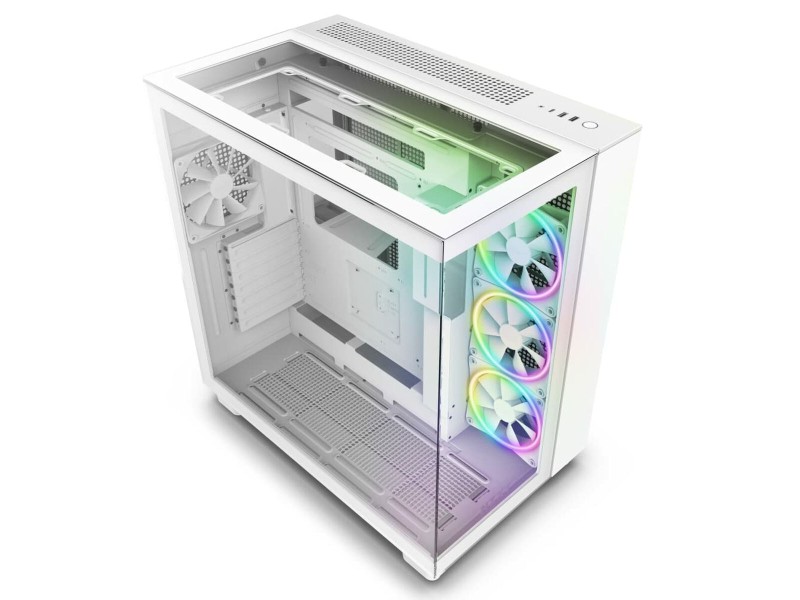 ATX полу-висока кутия NZXT CM-H91EW-01 Бял NaN –  BB Калъфи за настолни компютри