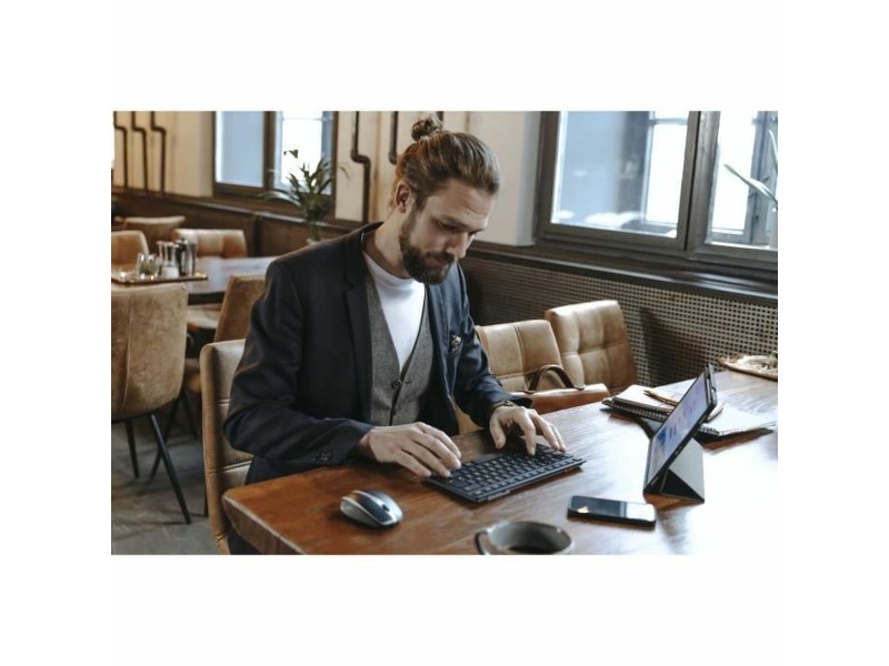 Клавиатура Cherry KW 9200 MINI Испанска Qwerty Черен NaN –  BB Клавиатури