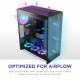 ATX полу-висока кутия NZXT H7 Flow Midi Черен NaN –  BB Калъфи за настолни компютри