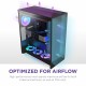 ATX полу-висока кутия NZXT H7 Flow Midi Черен NaN –  BB Калъфи за настолни компютри