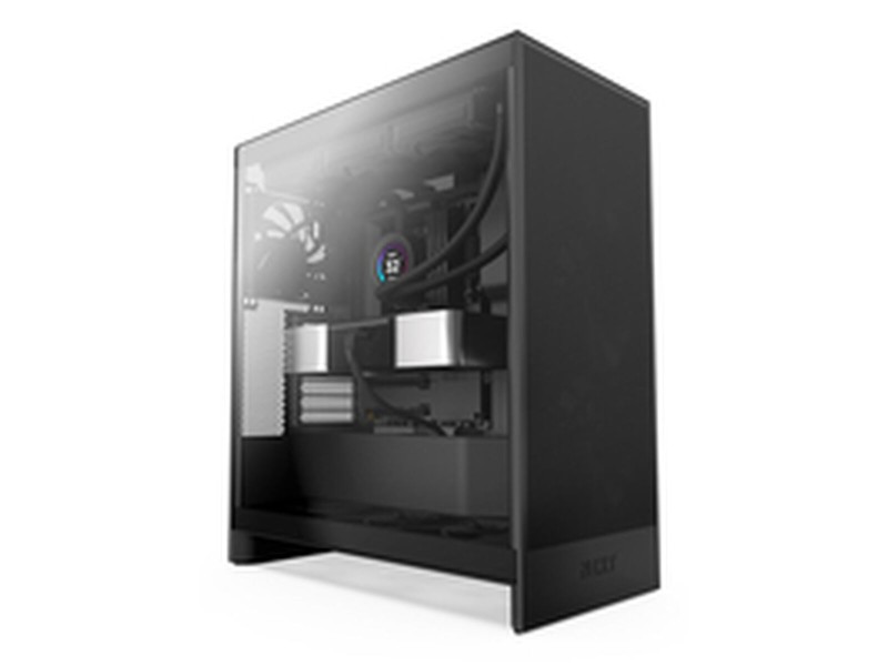 ATX полу-висока кутия NZXT H7 Flow Midi Черен NaN –  BB Калъфи за настолни компютри