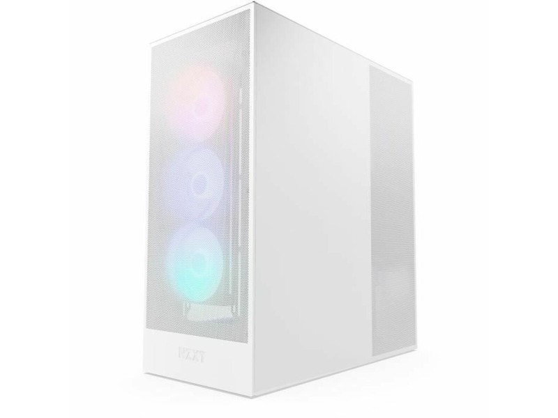 ATX полу-висока кутия NZXT H7 Flow RGB Midi Бял NaN –  BB Калъфи за настолни компютри