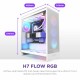 ATX полу-висока кутия NZXT H7 Flow RGB Midi Бял NaN –  BB Калъфи за настолни компютри