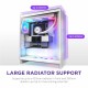 ATX полу-висока кутия NZXT H7 Flow RGB Midi Бял NaN –  BB Калъфи за настолни компютри