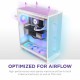 ATX полу-висока кутия NZXT H7 Flow RGB Midi Бял NaN –  BB Калъфи за настолни компютри