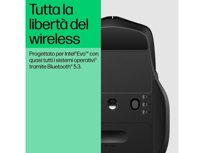 Безжична блутут мишка HP 8T6M3AA Черен 4000 dpi NaN –  BB Мишки
