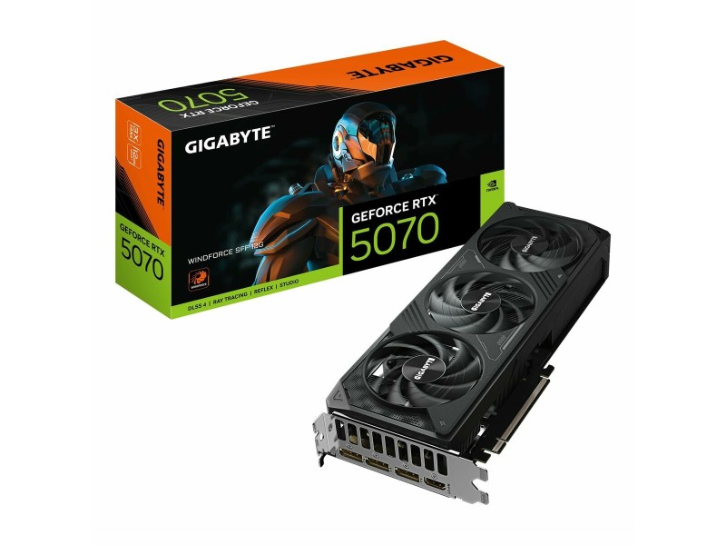Графична карта Gigabyte GV-N5070WF3-12GD nvidia geforce rtx 5070 12 GB GDDR6 GDDR7 NaN –  BB Графични карти