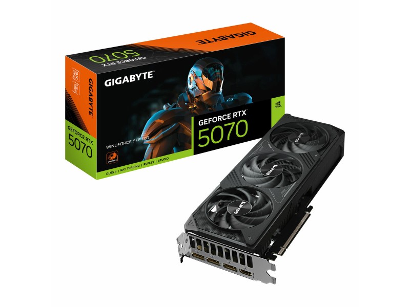 Графична карта Gigabyte GV-N5070WF3-12GD nvidia geforce rtx 5070 12 GB GDDR6 GDDR7 NaN –  BB Графични карти