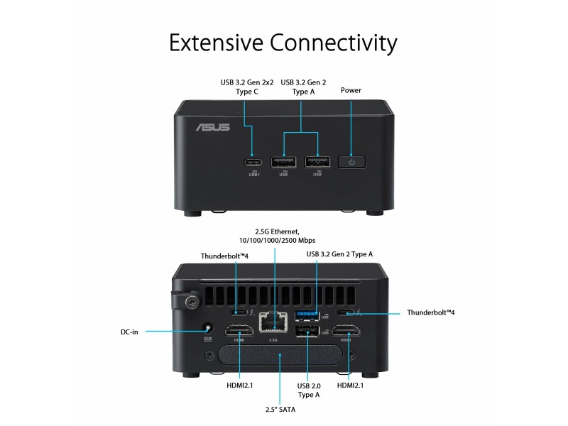 Мини компютър Asus 90AR0062-M000E0 intel core ultra 7 NaN –  BB Мини компютър