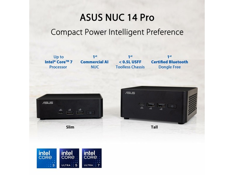 Мини компютър Asus 90AR0062-M000E0 intel core ultra 7 NaN –  BB Мини компютър