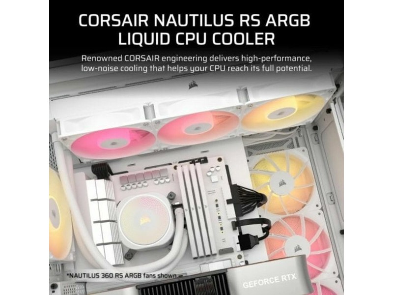 Комплект за Течно Охлаждане Corsair NAUTILUS 240 RS ARGB NaN –  BB Системи за течно охлаждане