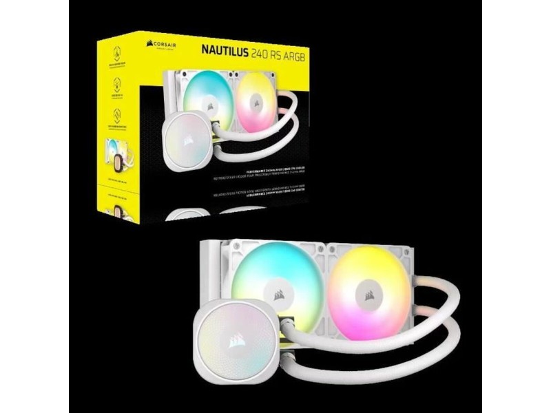 Комплект за Течно Охлаждане Corsair NAUTILUS 240 RS ARGB NaN –  BB Системи за течно охлаждане