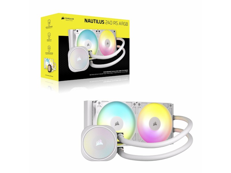 Комплект за Течно Охлаждане Corsair NAUTILUS 240 RS ARGB NaN –  BB Системи за течно охлаждане