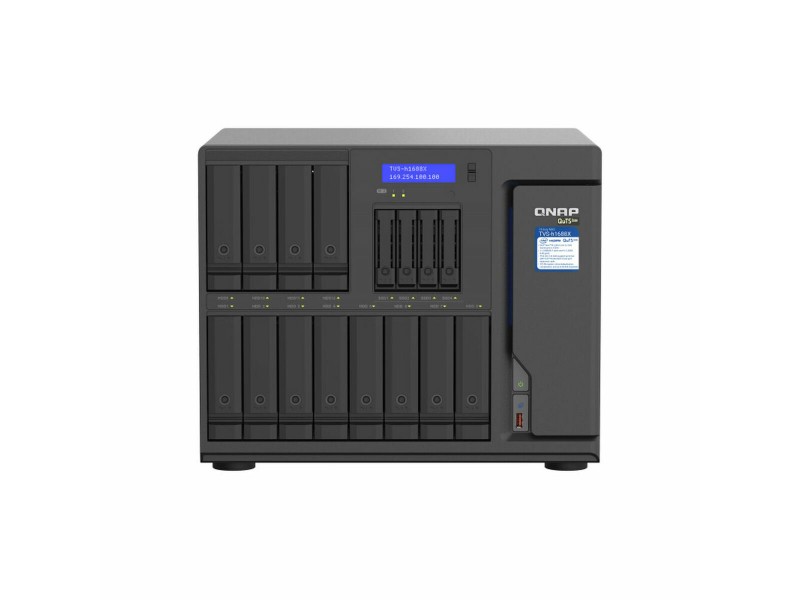 SATA 5.25 калъф за SATA 2.5 Qnap TVS-H1688X-W1250-32G Черен NaN –  BB Мрежово прикачено хранилище