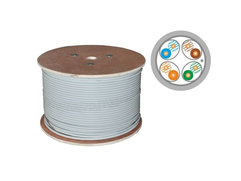 FTP категория 6 твърд мрежови кабел Alantec KIFF6ALSOH500D Сив 500 m FTP категория 6 твърд мрежови кабел Alantec KIFF6ALSOH500D Сив 500 m NaN – BB Ethernet кабели