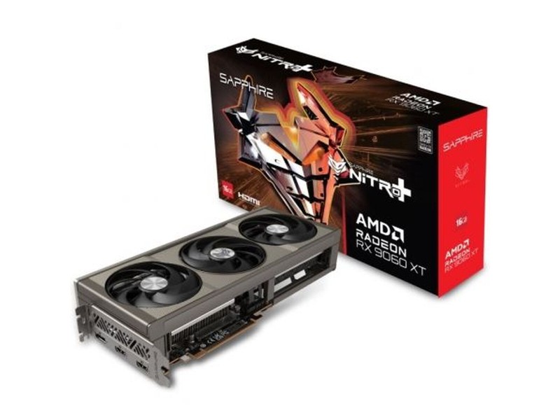Графична карта Sapphire 11350-01-20G RADEON RX 9060 XT 16 GB GDDR6 NaN –  BB Графични карти