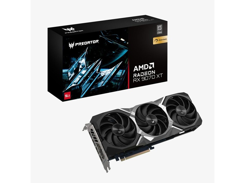 Графична карта Acer DP.Z4FWW.P01 radeon rx 9070 xt 16 GB GDDR6 Графична карта Acer DP.Z4FWW.P01 radeon rx 9070 xt 16 GB GDDR6 NaN – BB Графични карти