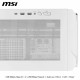 ATX полу-висока кутия MSI 306-7G27W21-JA4 Бял NaN –  BB Калъфи за настолни компютри